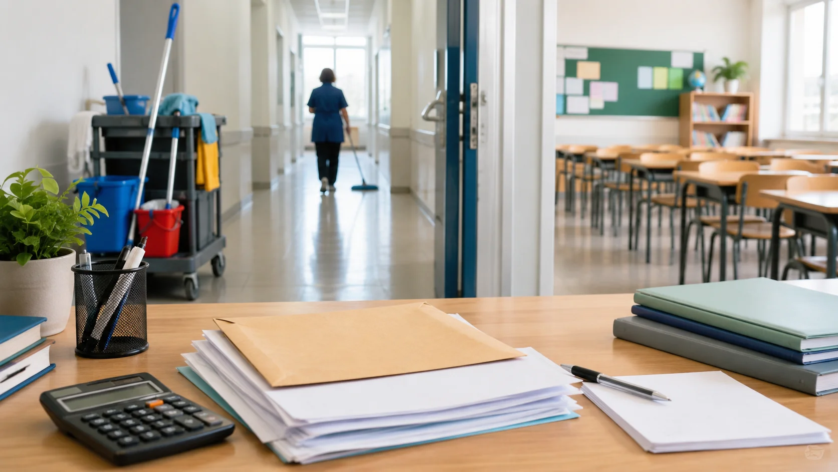 Stipendio ATA 2026: quanto guadagna un collaboratore scolastico