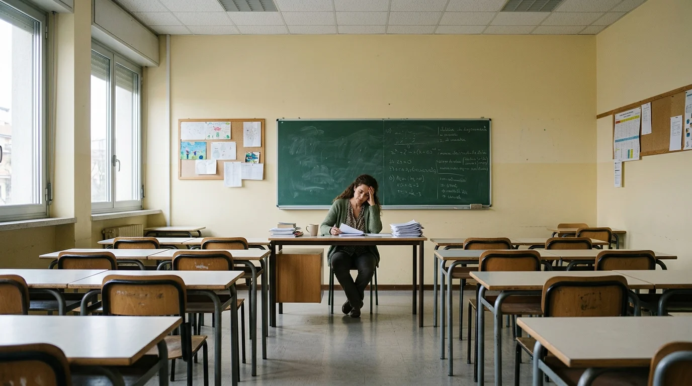 Inizio anno scolastico: lo stress invisibile che colpisce i docenti