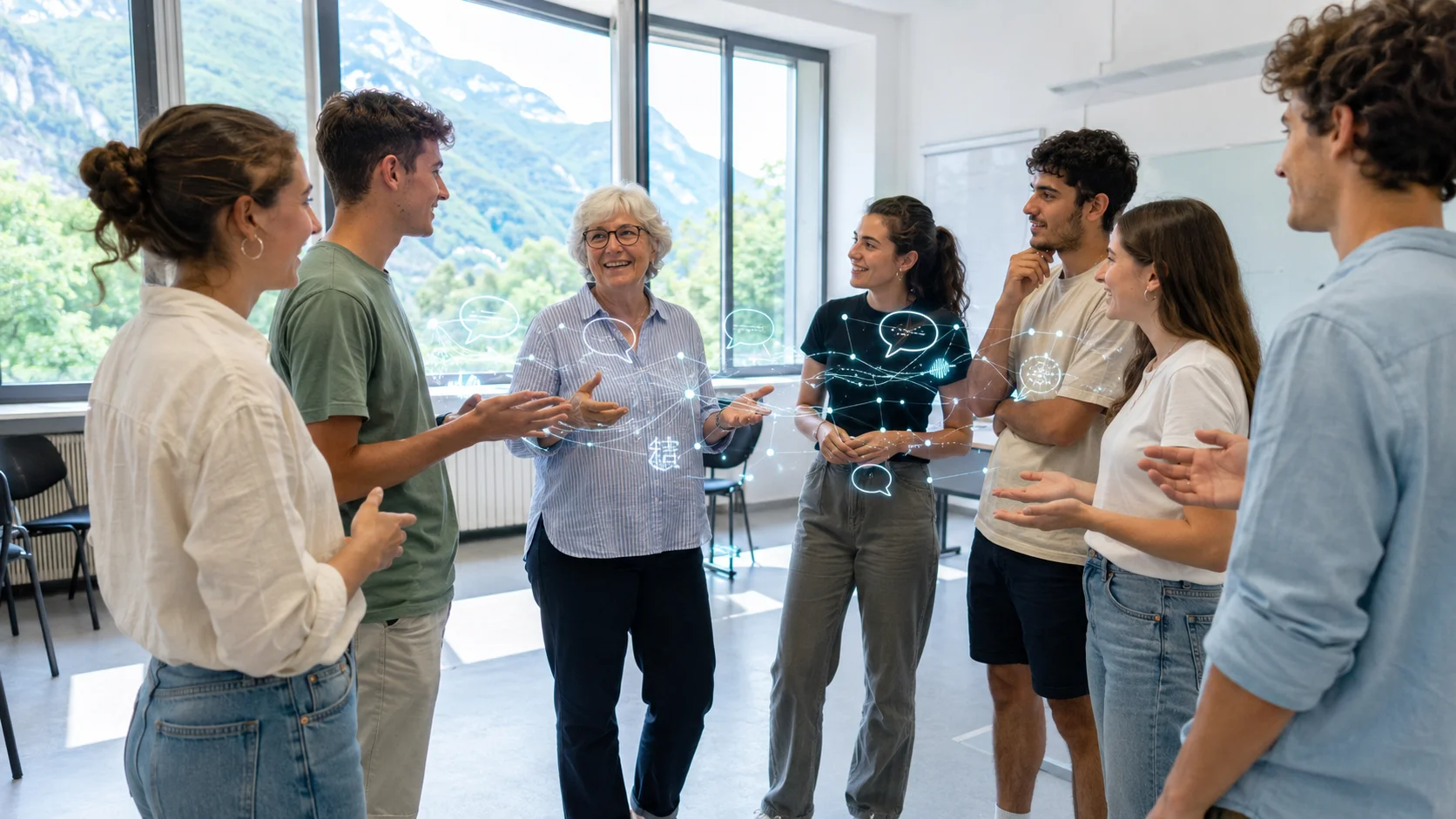 Lingue e intelligenza artificiale: il laboratorio estivo di Bovec
