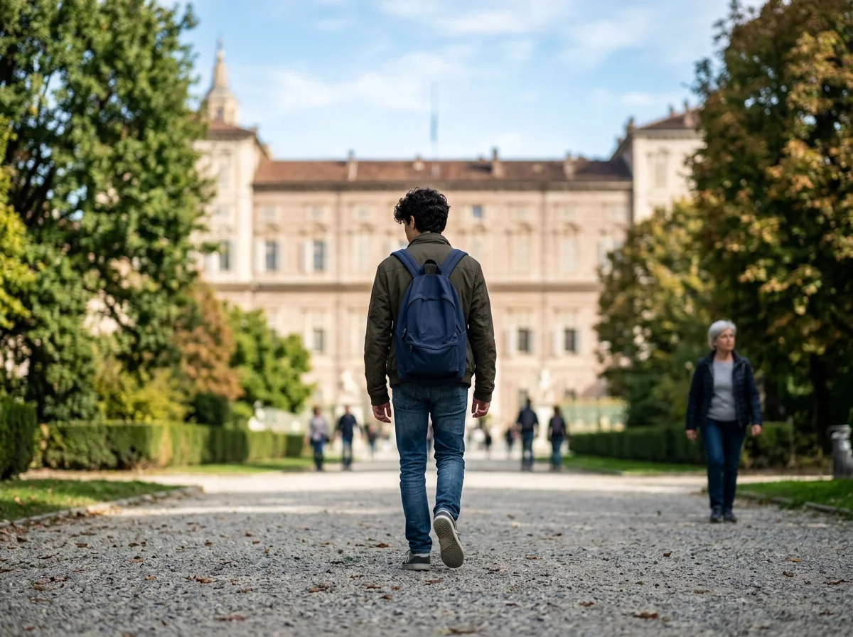 Torino, da una bocciatura scolastica ai giardini reali