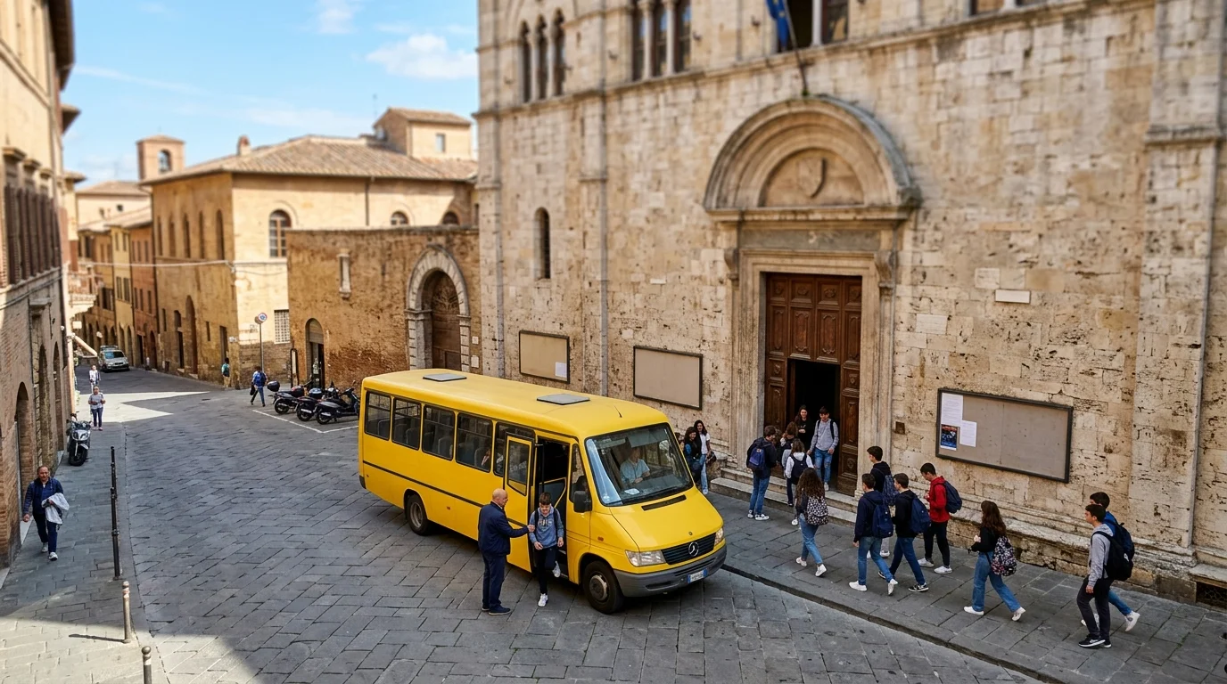 Trasporto scolastico a Siena: domande riaperte dal 24 agosto