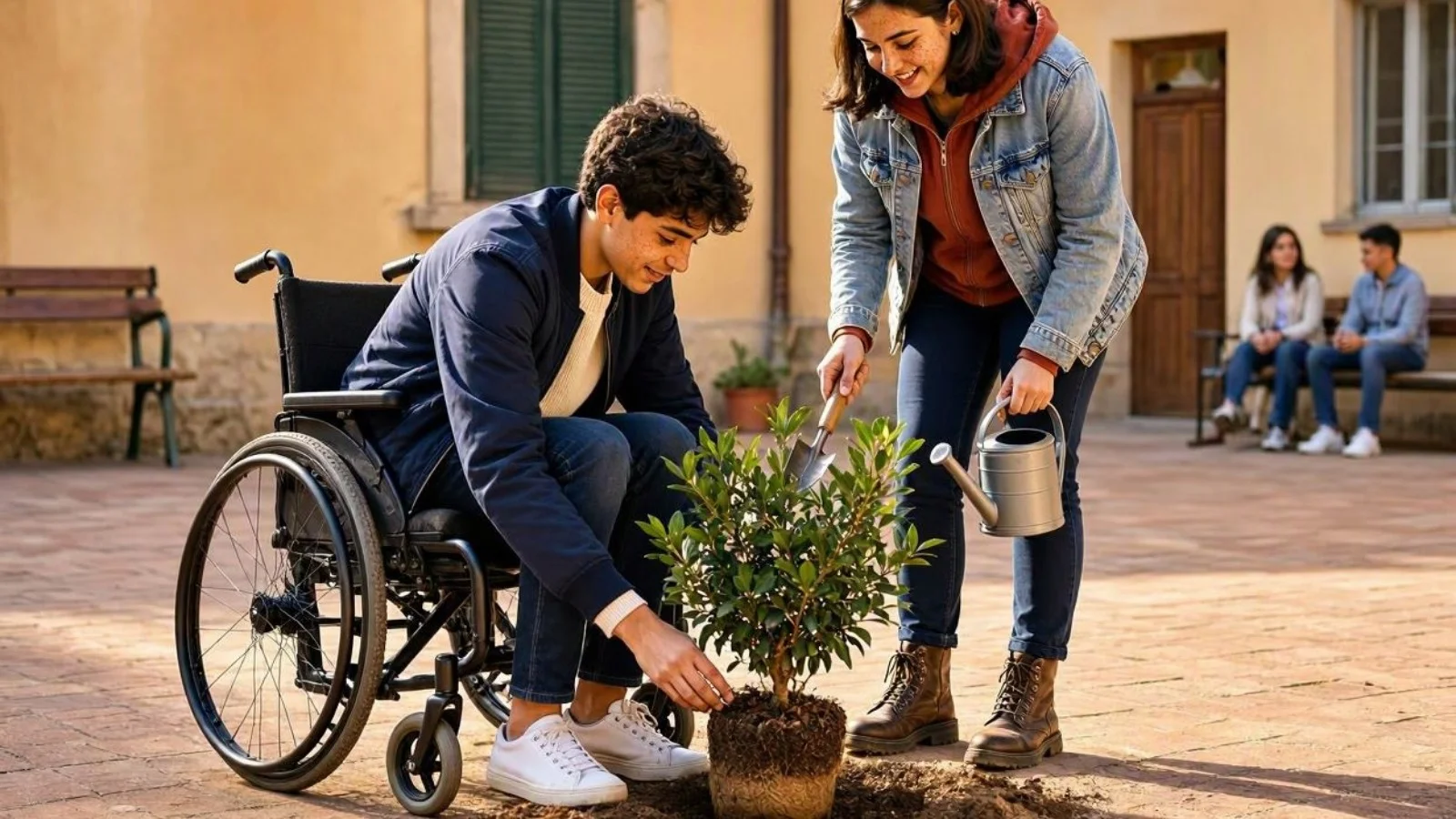 Trieste, alla scuola Julia nasce un giardino sensoriale inclusivo