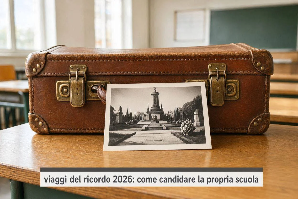 Viaggi del Ricordo 2026: come candidare la propria scuola